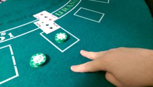 Splitting blackjack