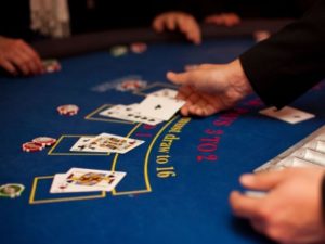 single deck blackjack game