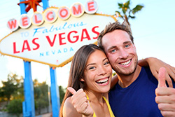 couple in Las Vegas