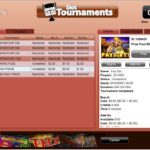 Casino Extreme slot tournament scoreboard